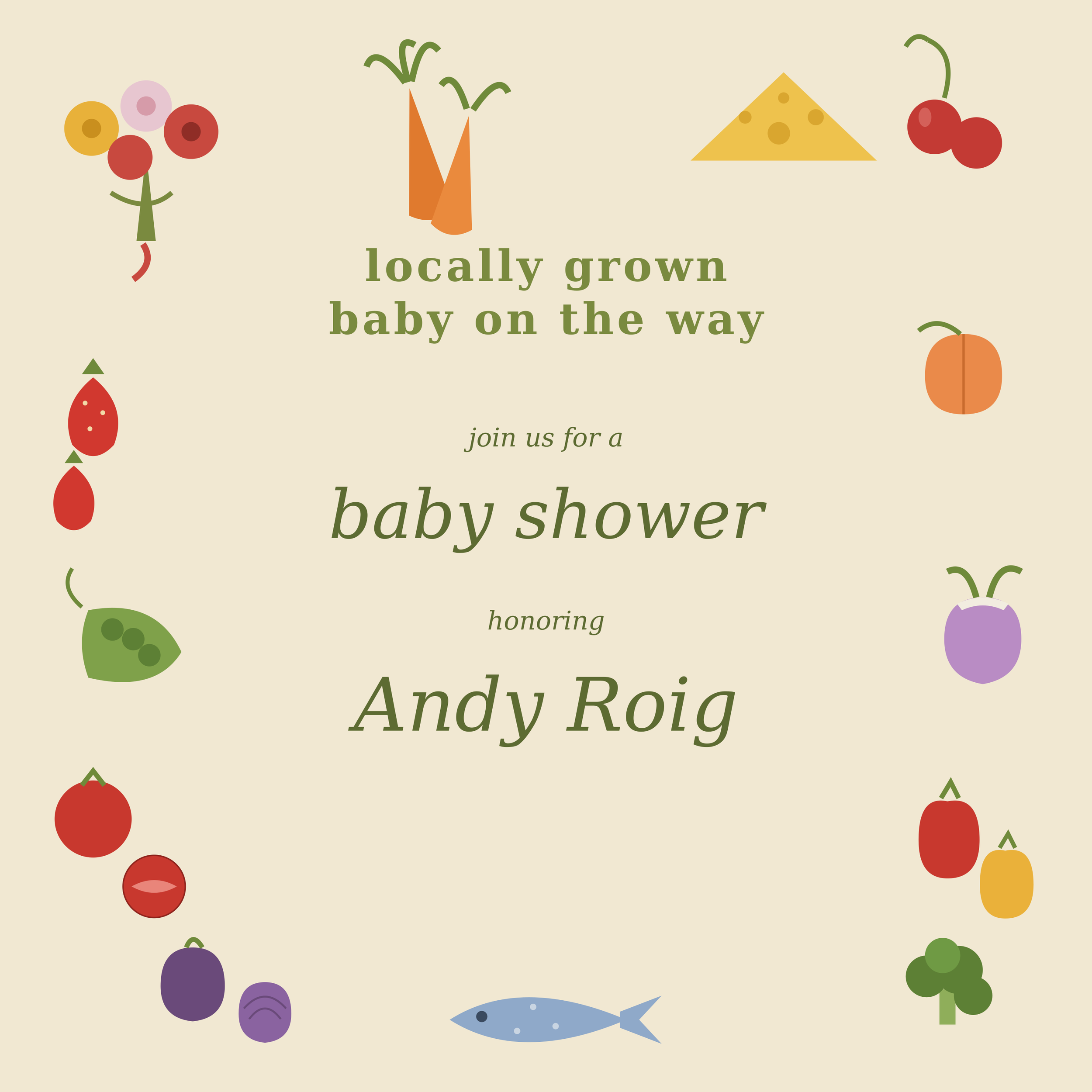 Andy Roig's Baby Shower