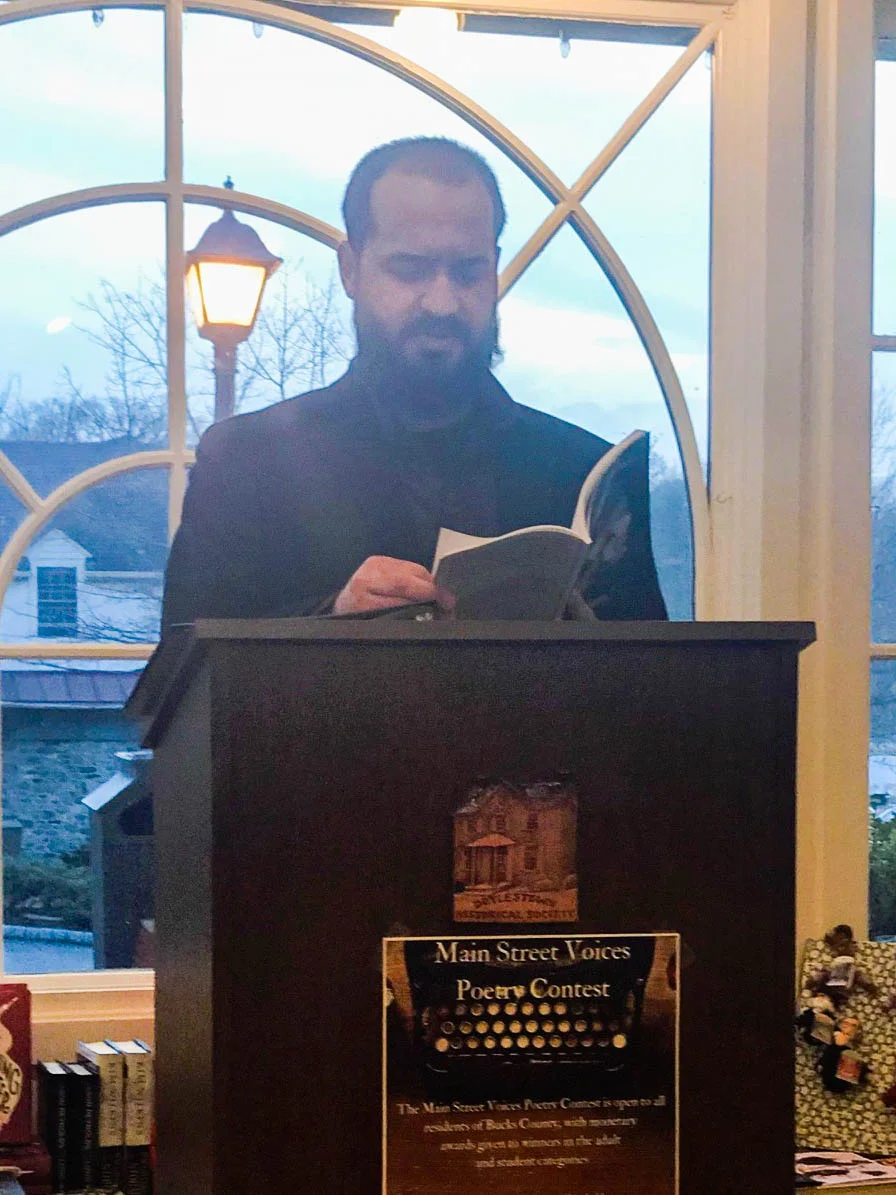 3/29: Ryan Torres at Lahaska Bookshop's first of its Poetry Series
