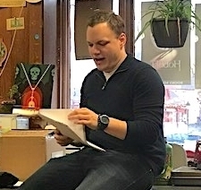 4/6: Montco 2017 Poet Laureate, Chad Frame at Farley's Bookshop