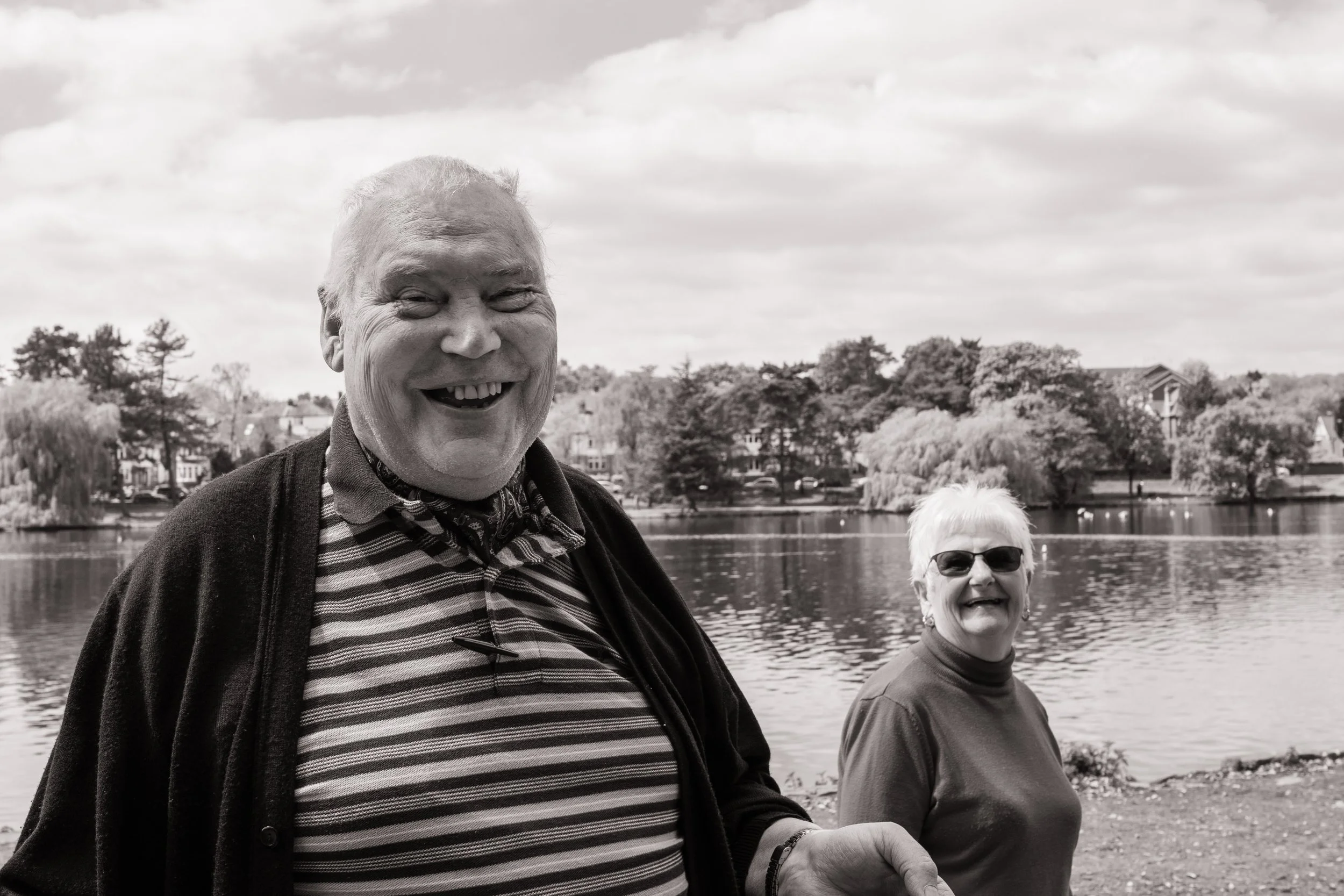 Happy couple, Roath Park, Cardiff