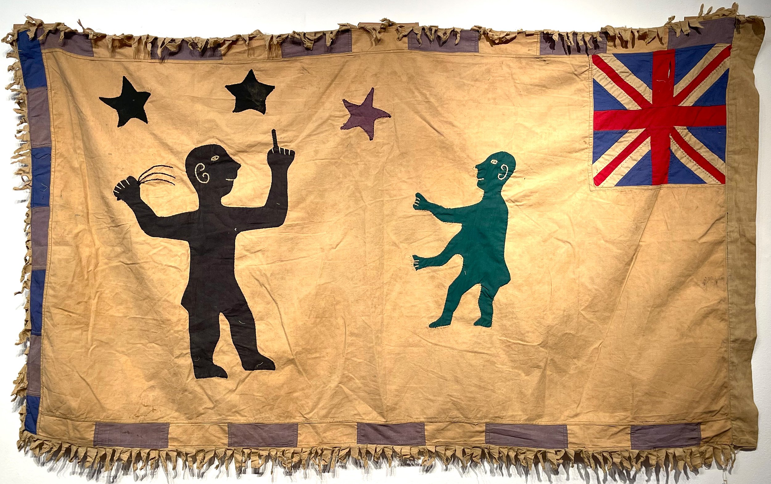   FLAG 006   Early-mid 20th century  34” x 58”    ASK ABOUT THIS WORK   