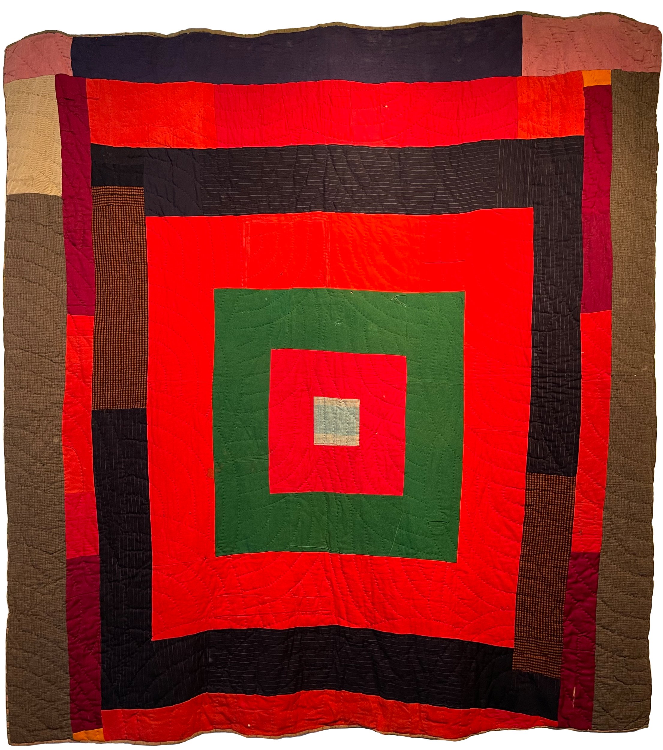 VINTAGE HOUSETOP QUILT