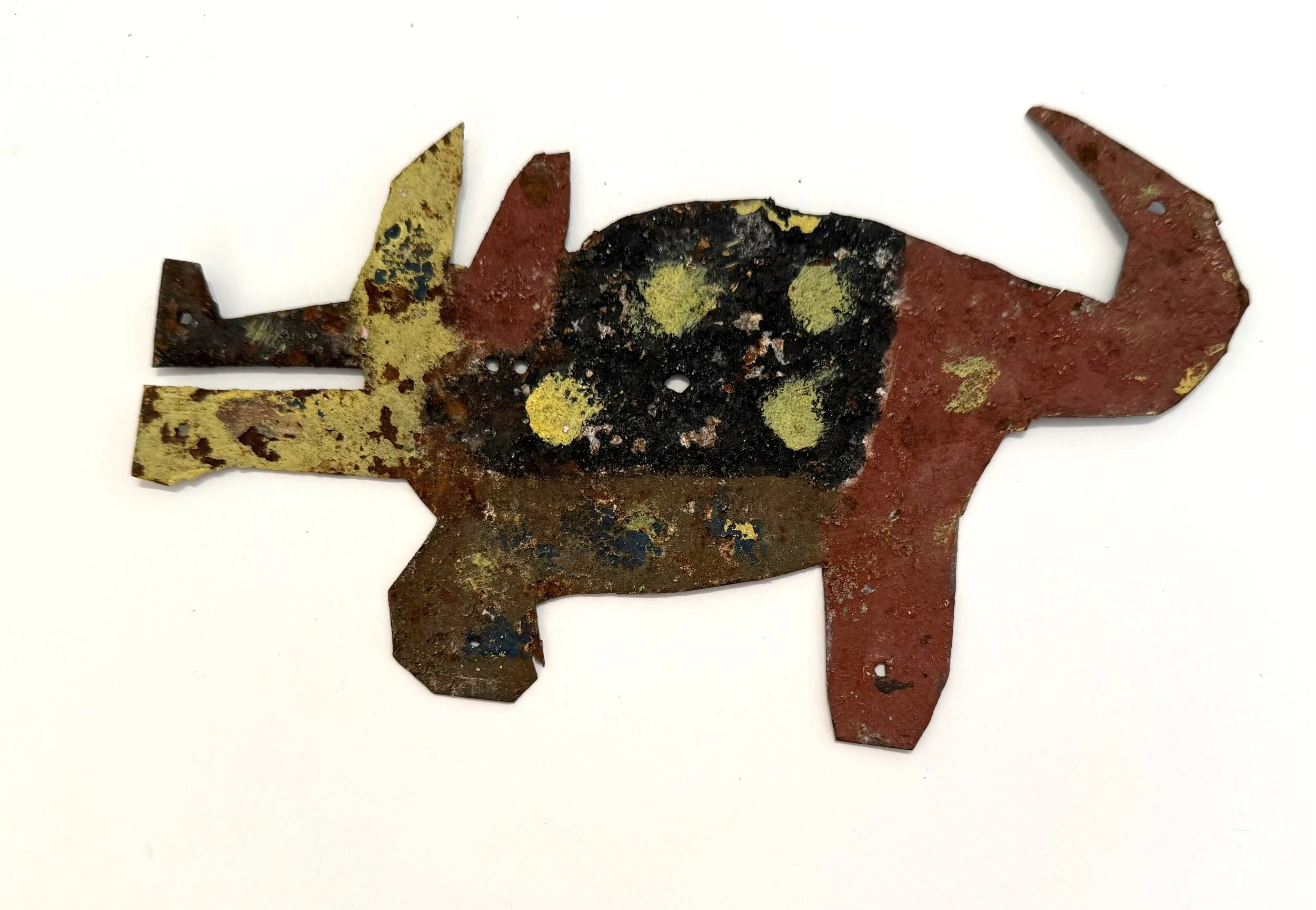   David Butler    Animal  (036)  4.5” x 7.75”  paint on metal cutout  250.  For inquiries:    gordongallerynashville@gmail.com    
