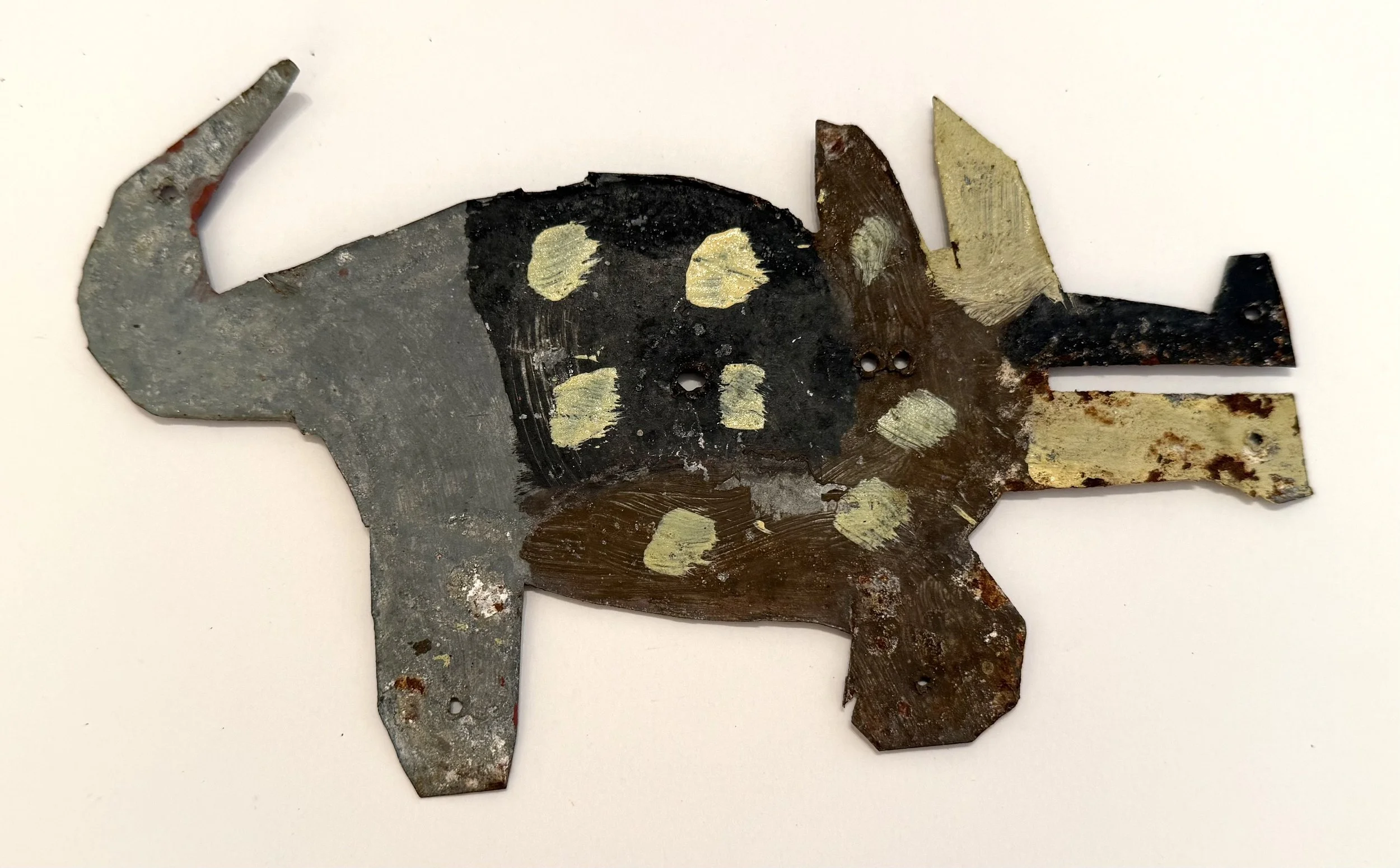   David Butler    Animal  (036)  4.5” x 7.75”  paint on metal cutout  250.  For inquiries:    gordongallerynashville@gmail.com    