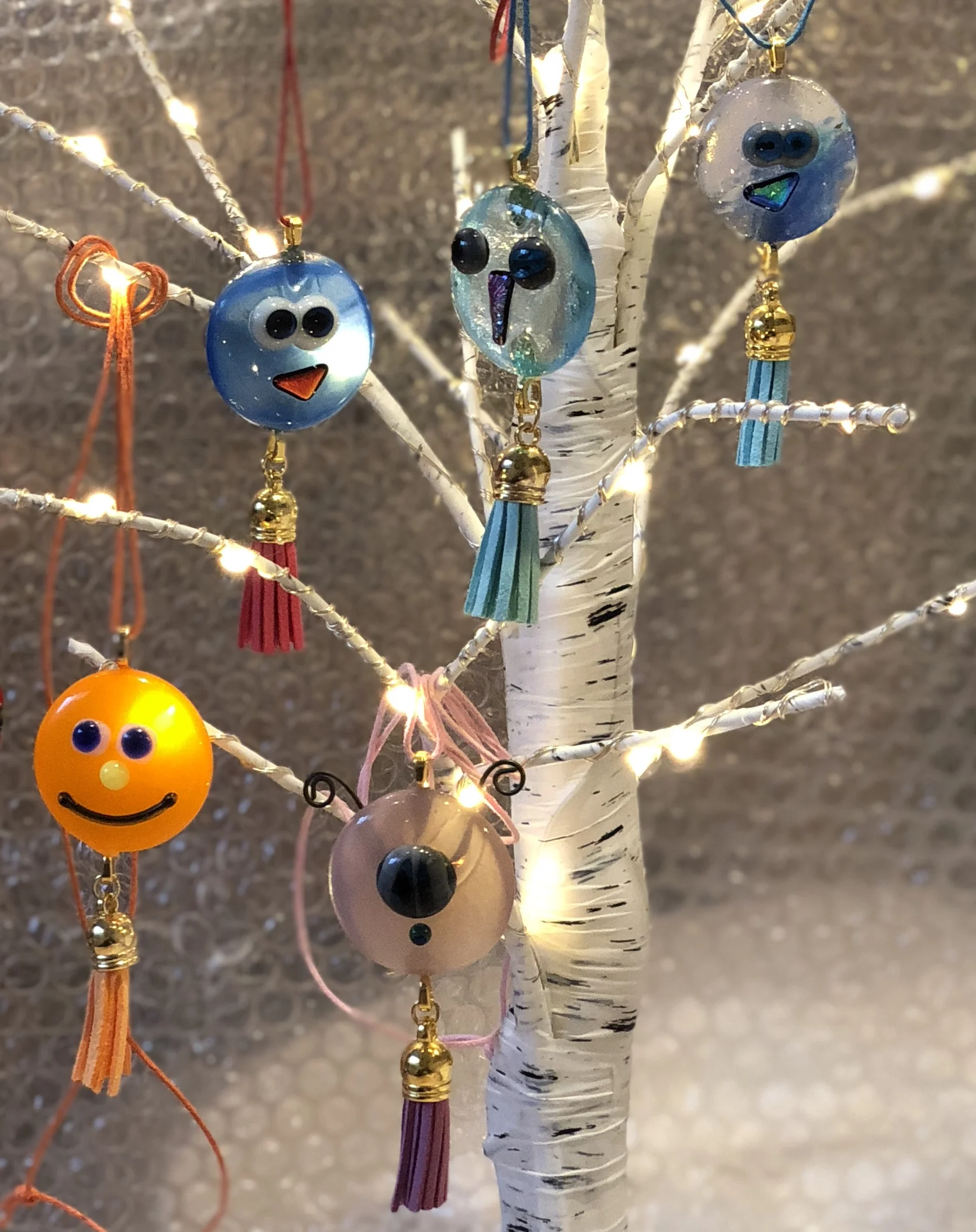 Pendants for my college Xmas stall 