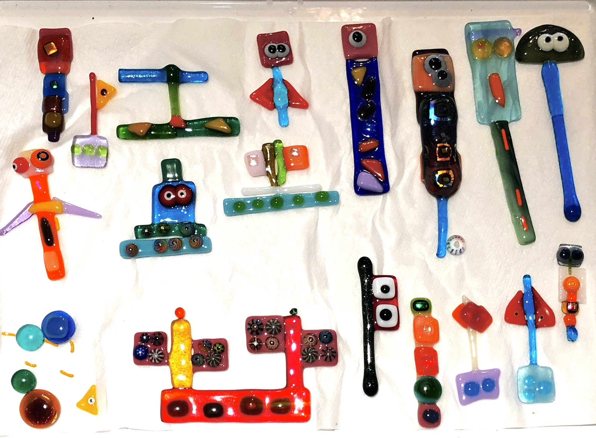 Glass boats for my latest picture 