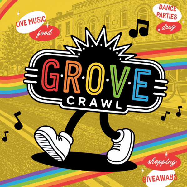 GroveCrawl, New Serendipity Swag, Cherry Brown Cow