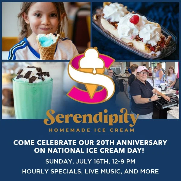 National Ice Cream Day + Our Anniversary Celebration — Serendipity Ice