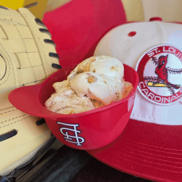 Play Ball Ice Cream + STL City Parfait + St. Louis Sports for Kids