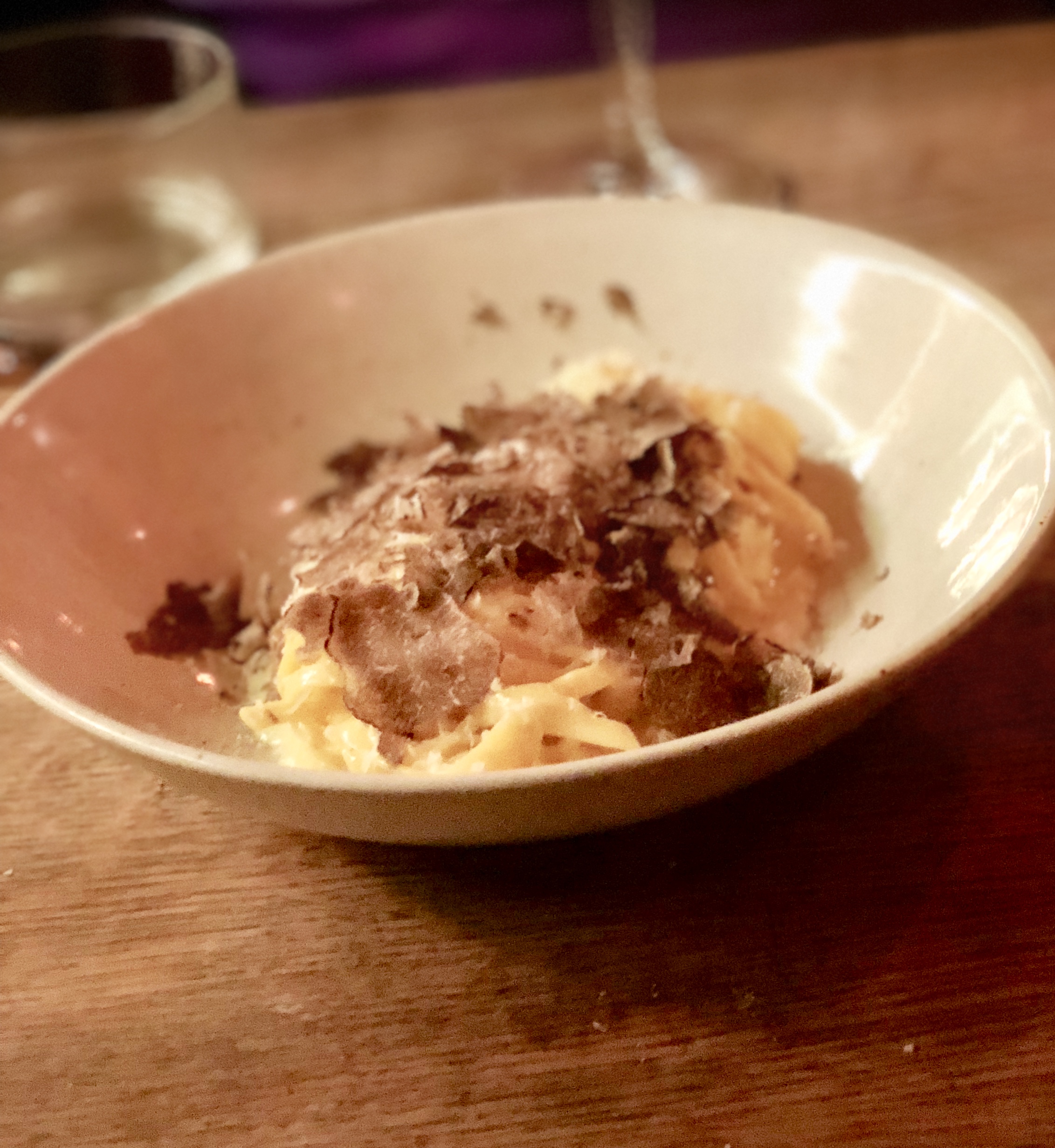 Fresh Tagliatelle with Black Truffles