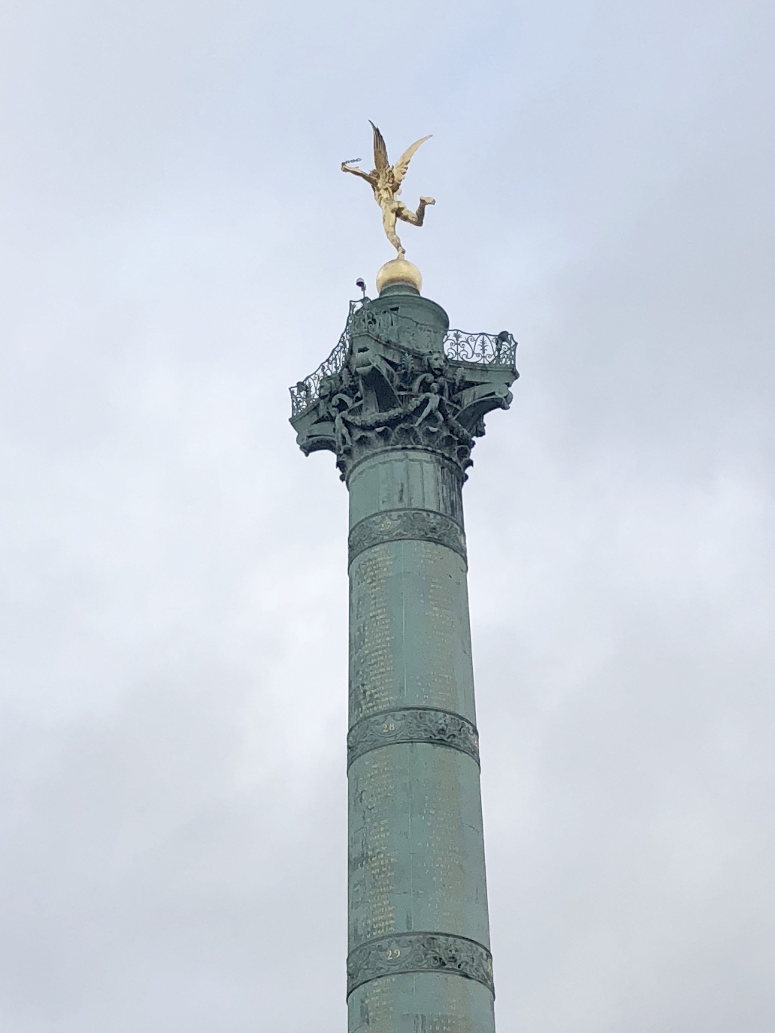 July Column w/ Liberty Statue, Place de la Bastille