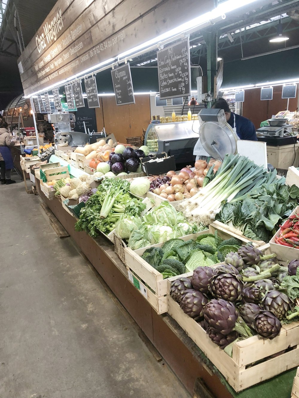 Produce Stall, Marche des Enfants Rouges, Le Marais