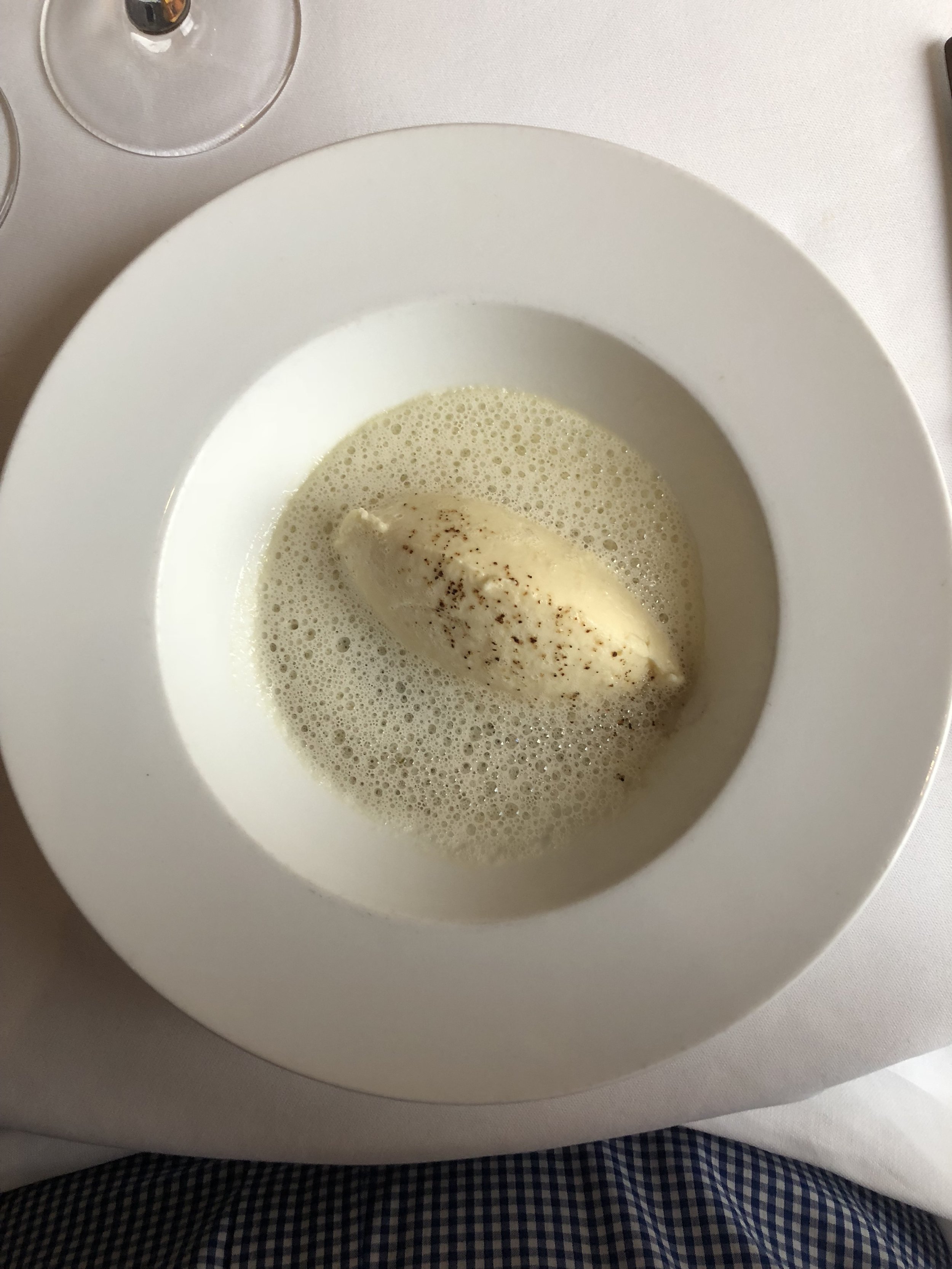 Scallop Mousse with Foam