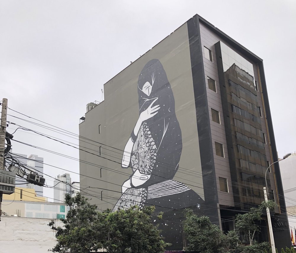 Art on Building in Lima