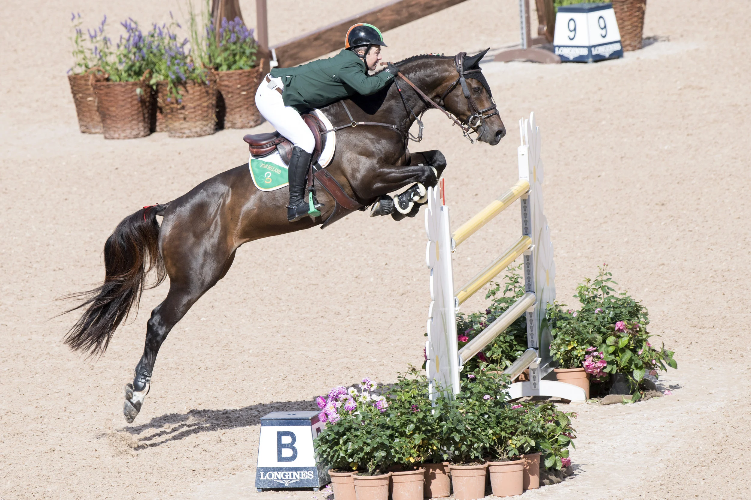 Cian and Goodluck at Europeans