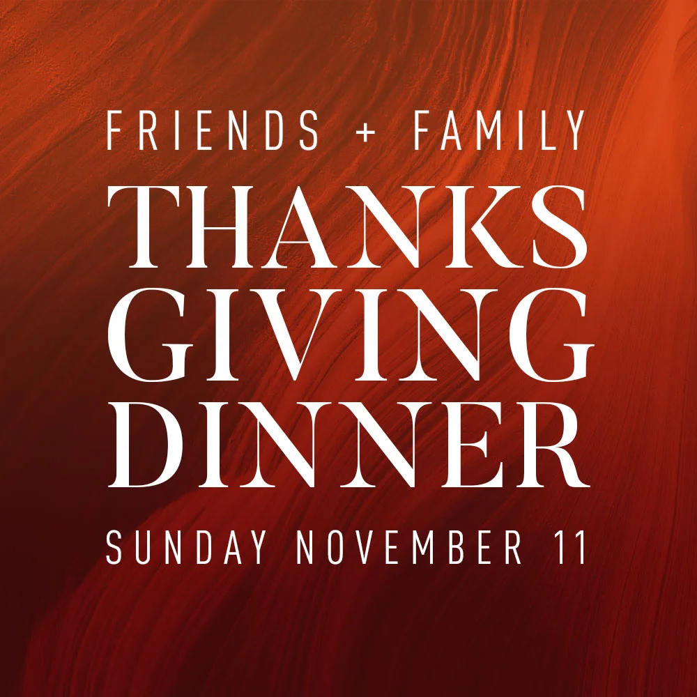 Friends &amp; Family Thanks Giving Meal