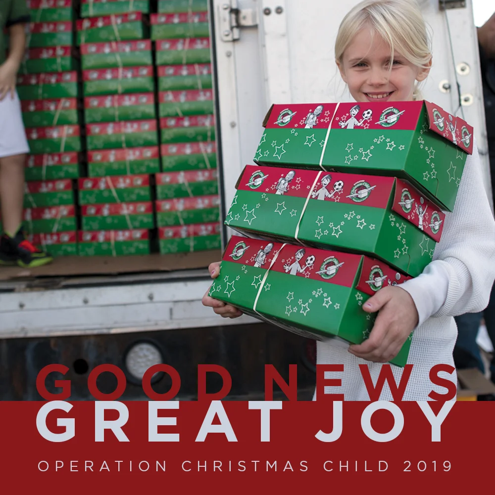 OCC Shoebox National Collection Week