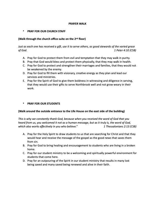 Easter Prayer Walk Guide Northbrook easter-prayer-walk-guide-northbrook