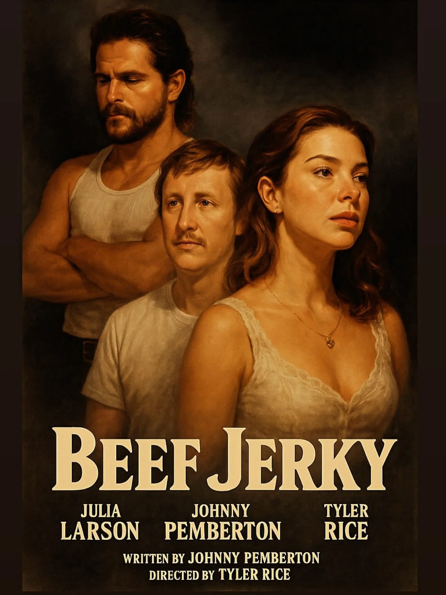 a few tickets to see the debut of my new one act play BEEF JERKY featuring @juliavalentine and @tylerjacksonrice only at @elysiantheater 
🎭🎭🎭 
#drama #suspense #comedie #music