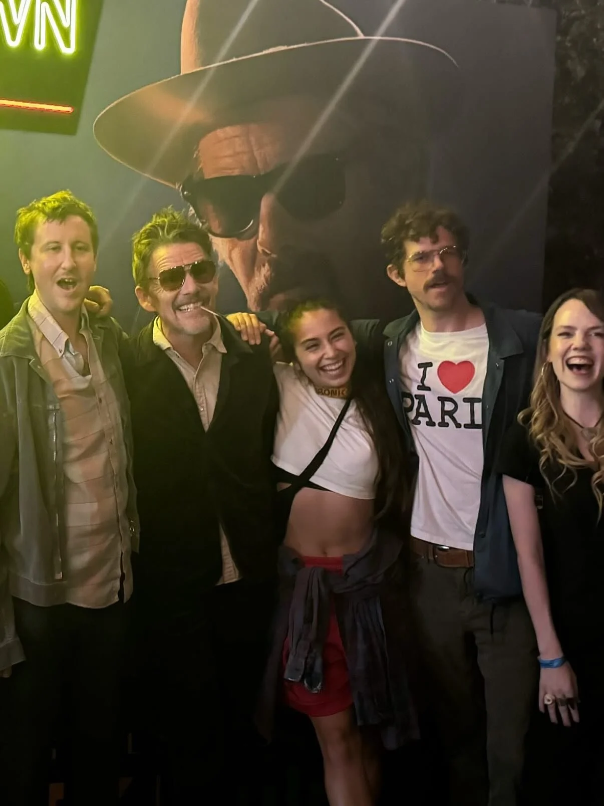what a crazy trip it was making this show with such a wildly talented group of new and old friends !! 
&ldquo;The Lowdown&rdquo; starring Ethan Hawke created by Sterlin Harjo - on your TV tonight !! sept 23 !!