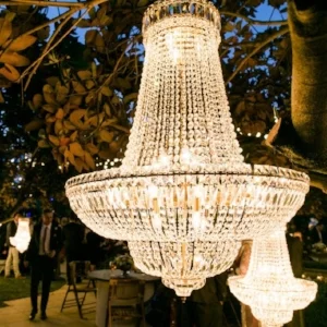 Lighting inspiration for a spring wedding