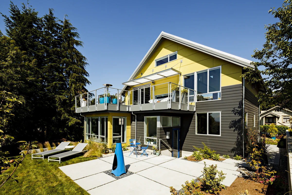 Гринборд панели для фасада дома