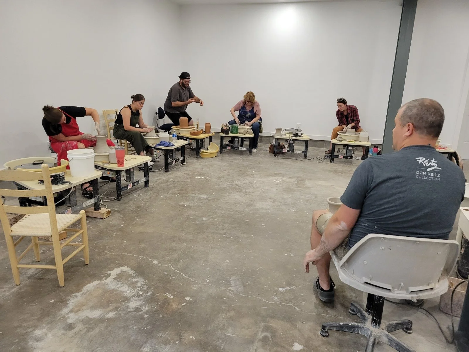 Beginning Wheel Throwing with Preston Tolbert Begins