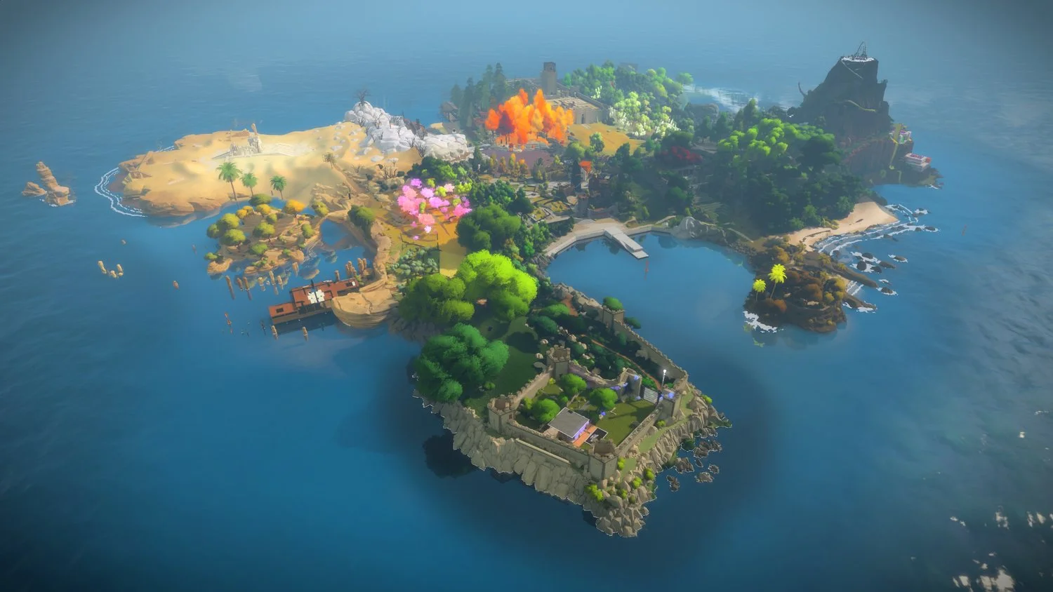 The Witness Video Game Island