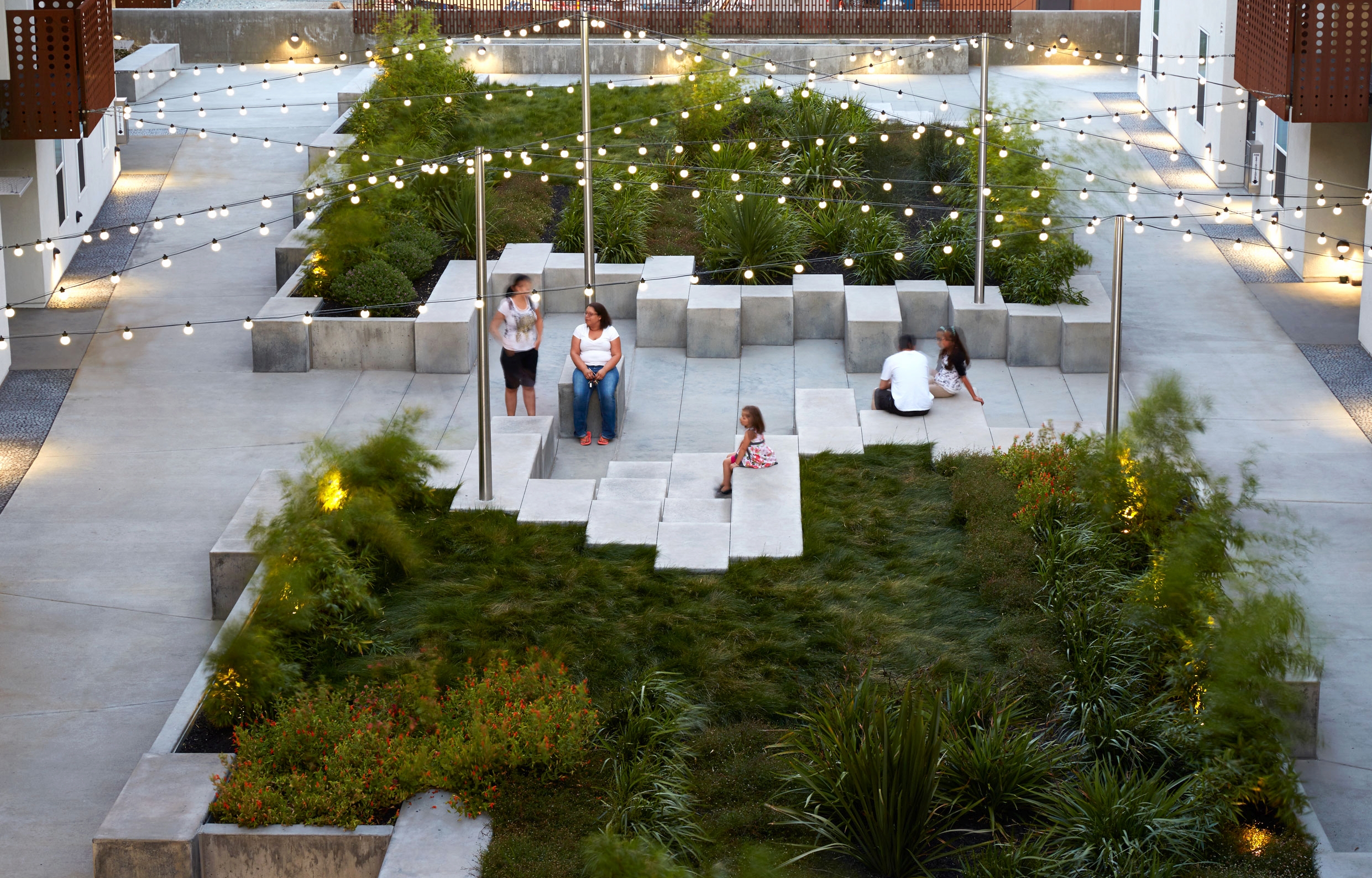Town landscape design