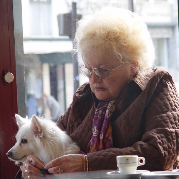 One of the hardest things is when a senior is forced to give up their pet. This should be avoided whenever possible.