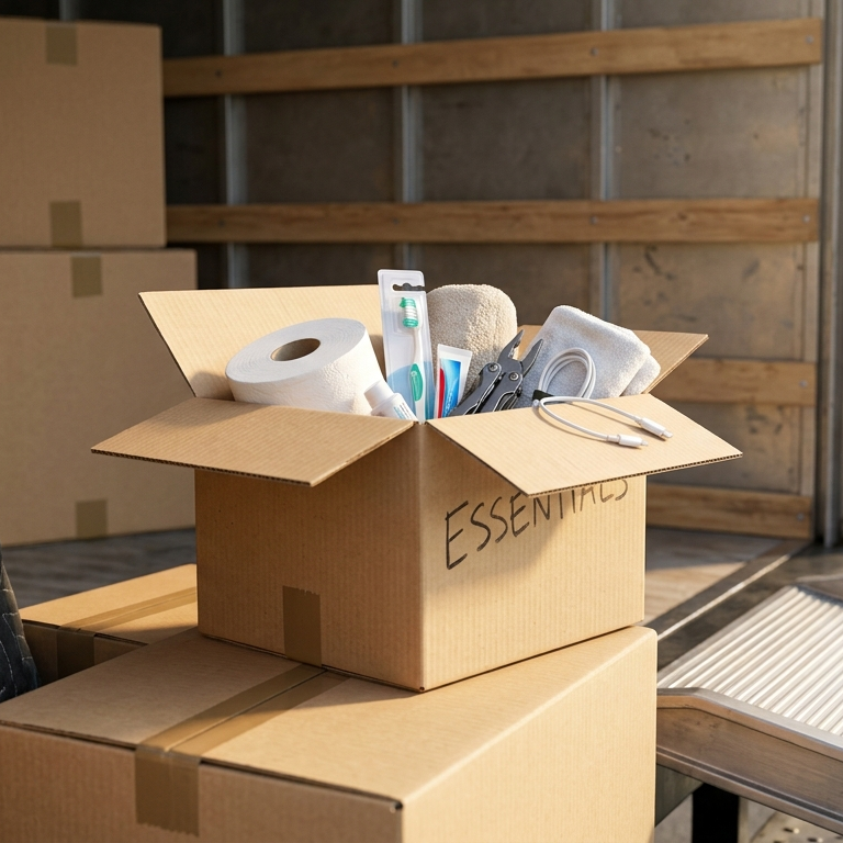 What to Pack Last and Unpack First on Moving Day