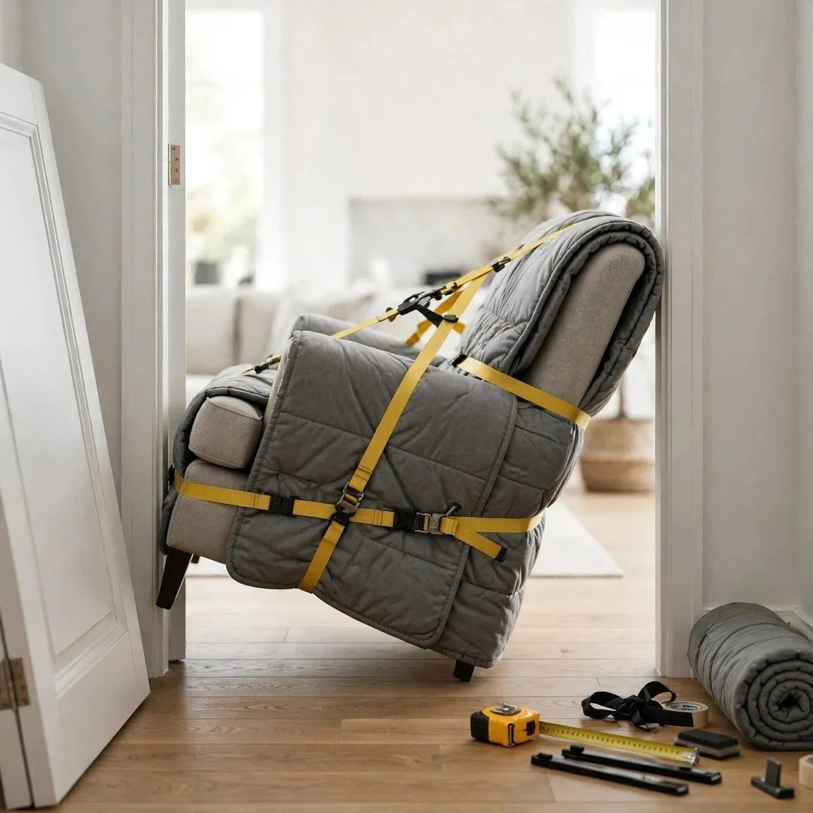 Move Furniture Through a Narrow Doorway: 8 Pro Moves