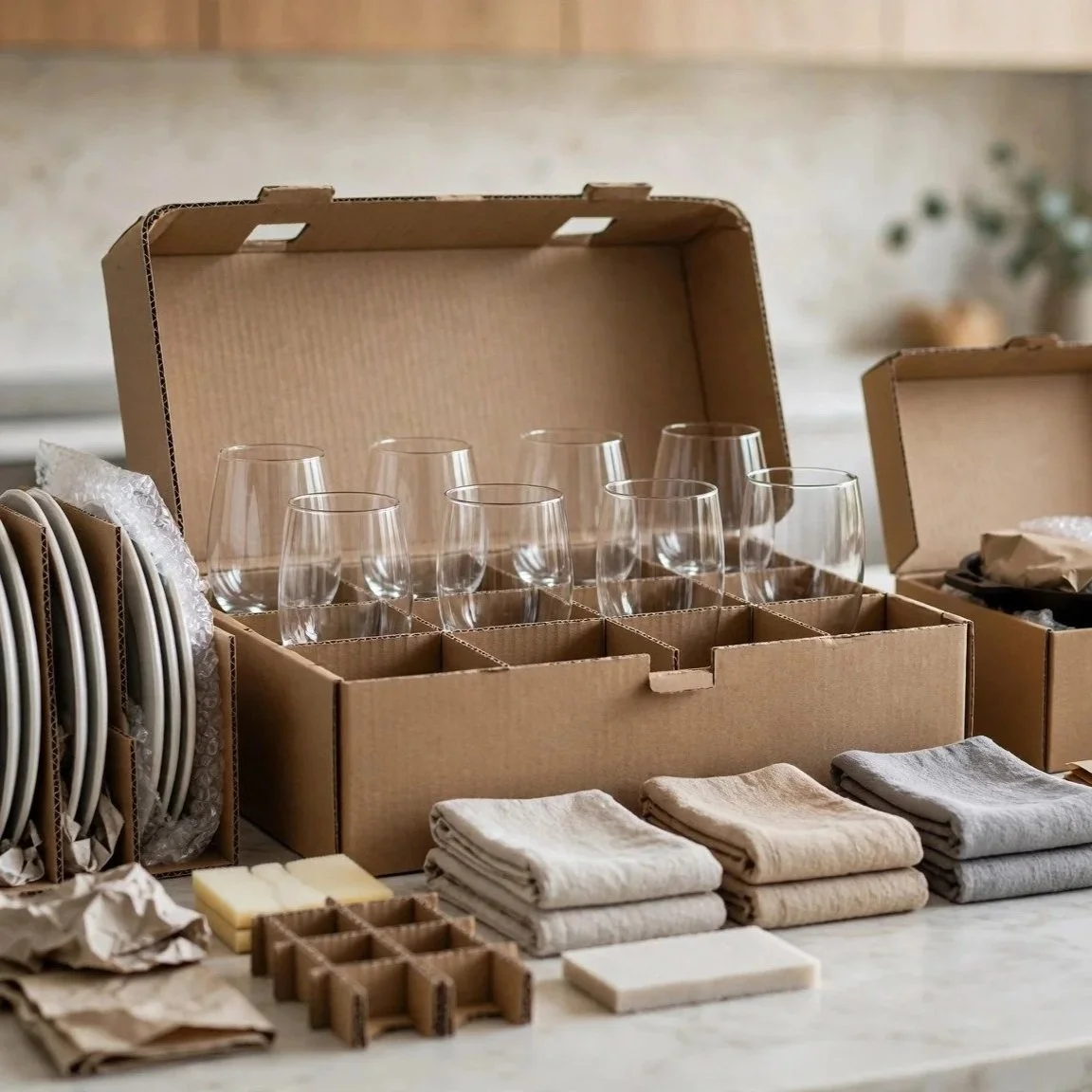 How to Pack a Kitchen for a Move: The 8-Zone Method