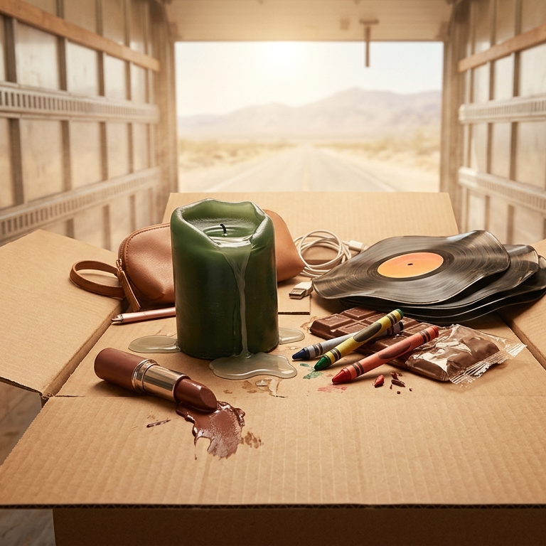 Will Your Candles and Makeup Melt in a Summer Moving Truck?