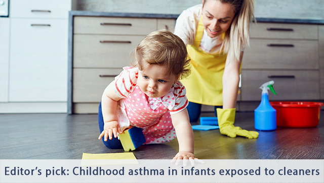 Childhood Asthma Triggers:  Beware Household Cleaners