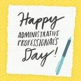 Happy Admin Assistant's Day