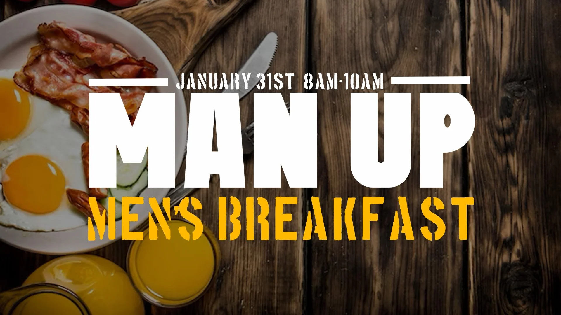 Man Up Men's Breakfast