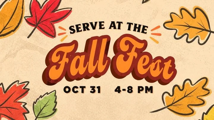 Serve at Fall Festival