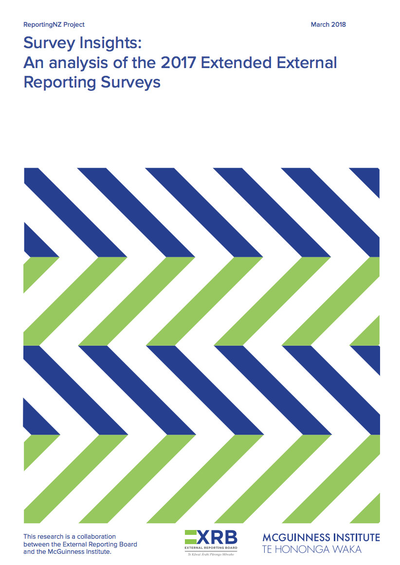 REPORTING NZ 2018 WORKSHEET: AN ANALYSIS OF THE STATE OF PLAY OF EER