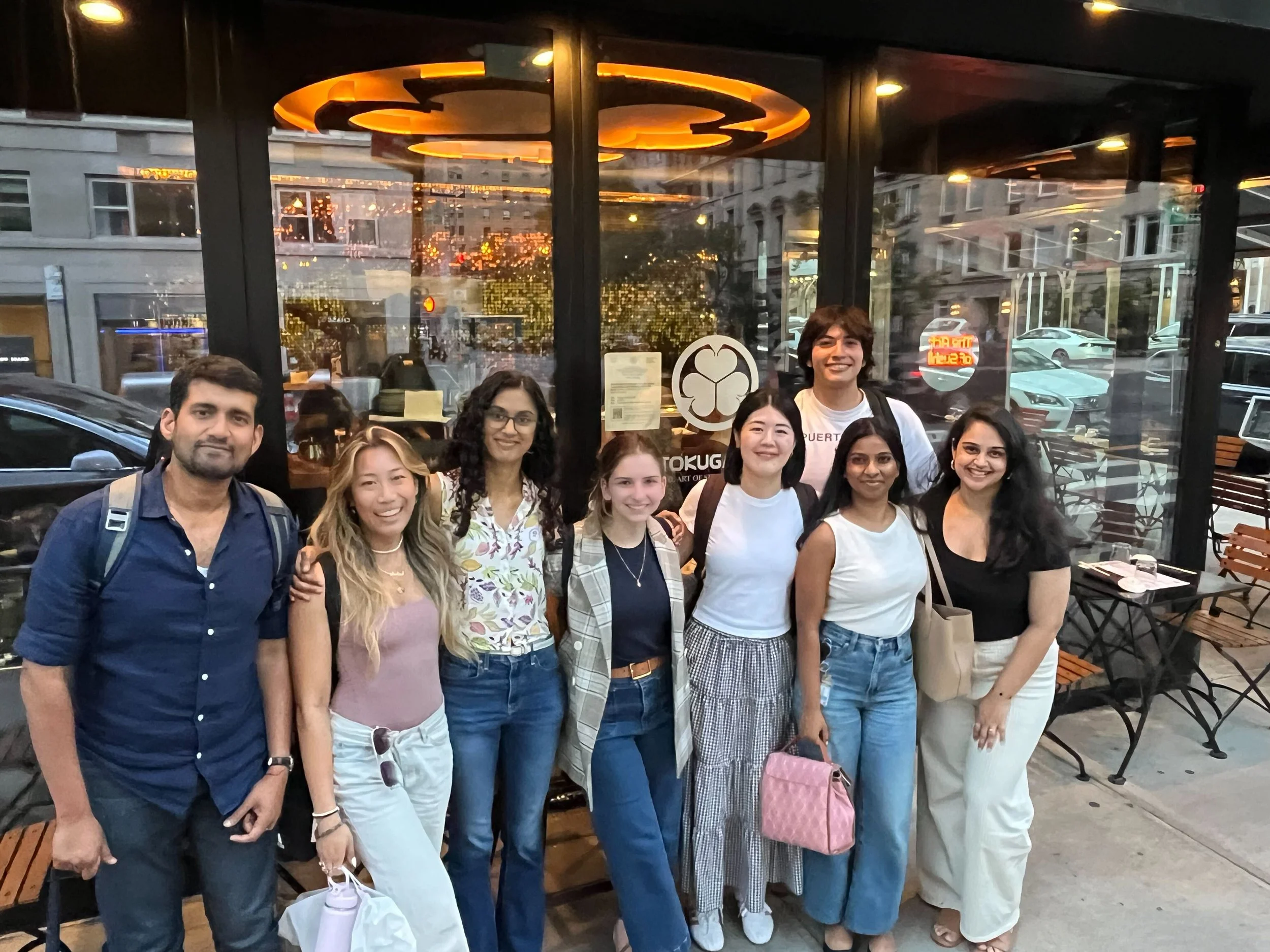 Farewell dinner for Julia, September 2025