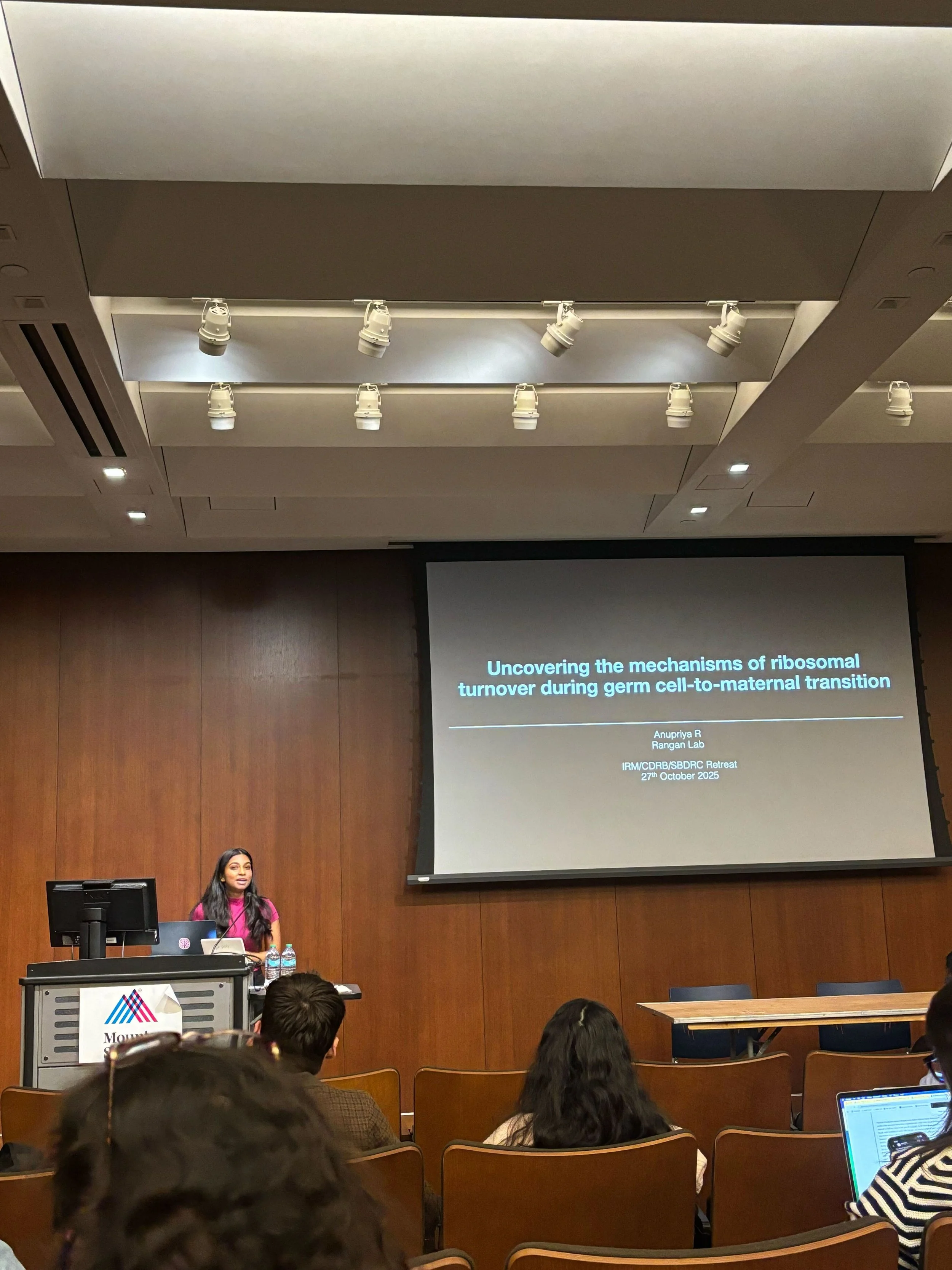 Anu's  talk at the Department Retreat, October 2025