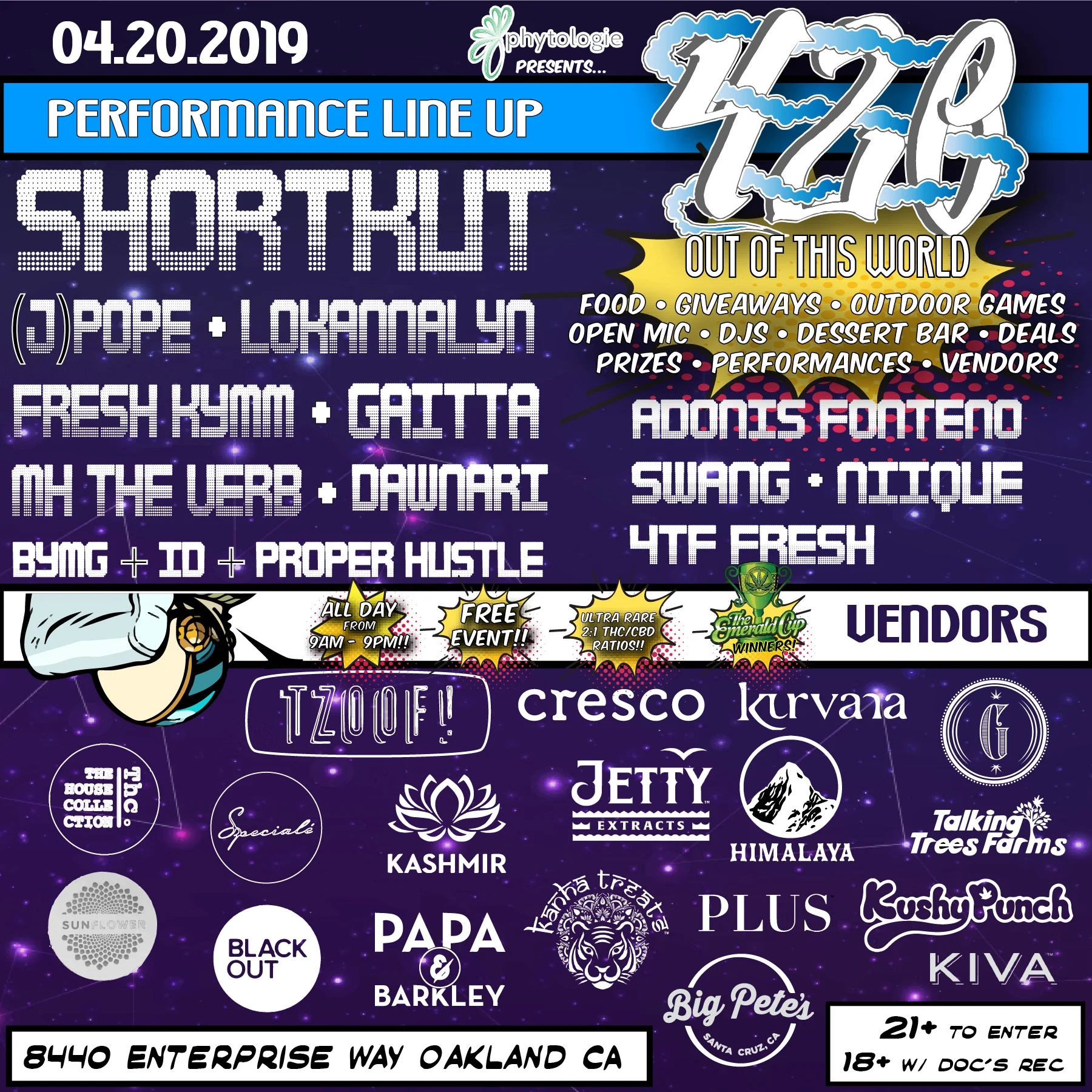 420 Outta This World Party