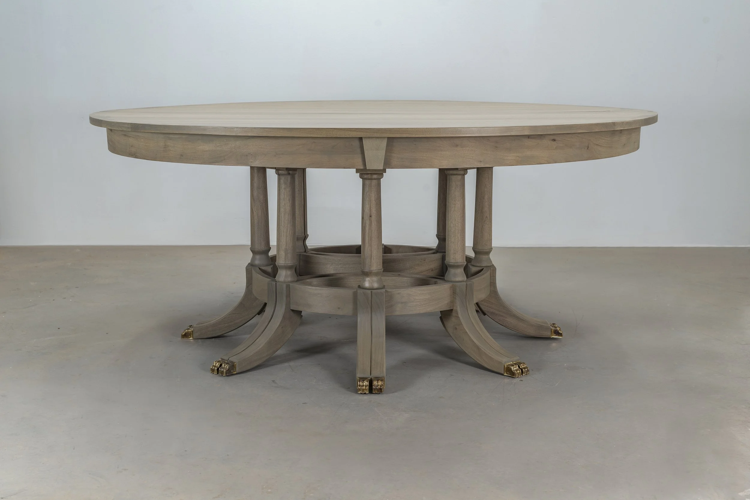 Bleached Walnut Custom Table