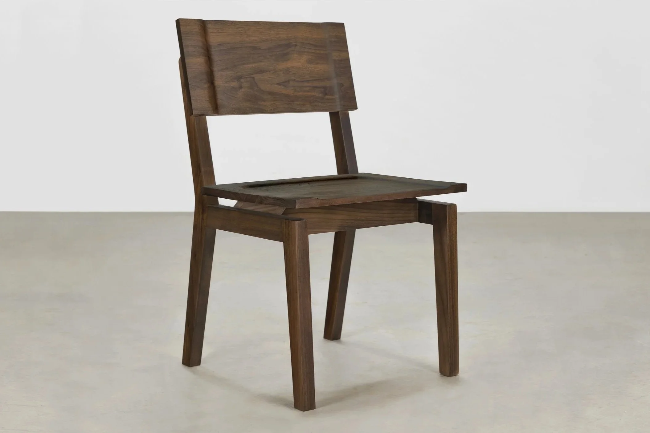 walnut remy custom dining chair