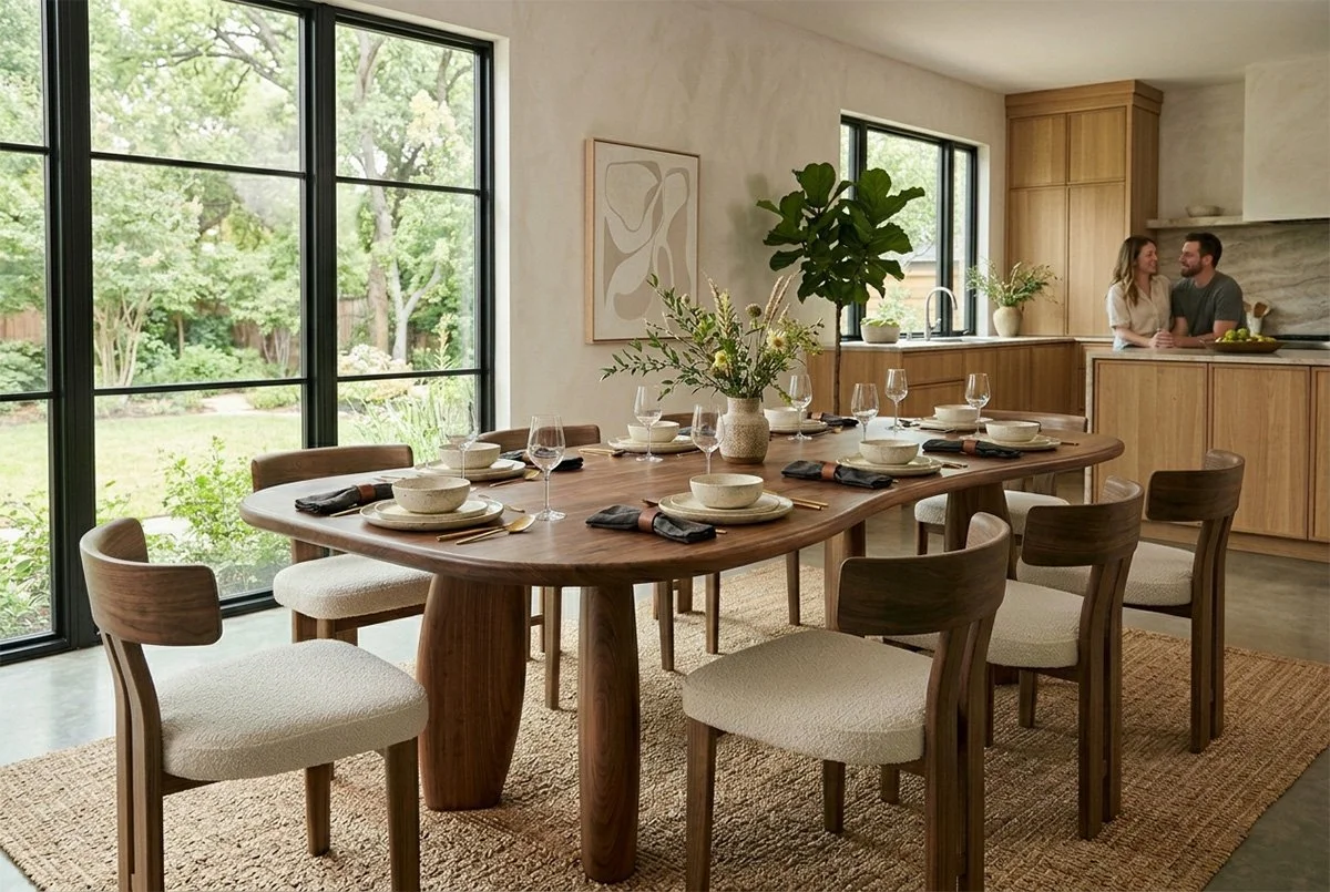 The Soft Revolution: Why Organic Shapes Are Defining the New Era of Custom Furniture