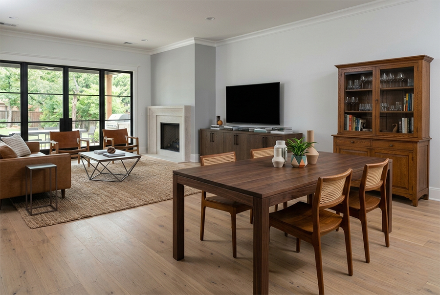 Precision and Purpose: Integrating Custom Solid Wood Furniture into Your OKC Home