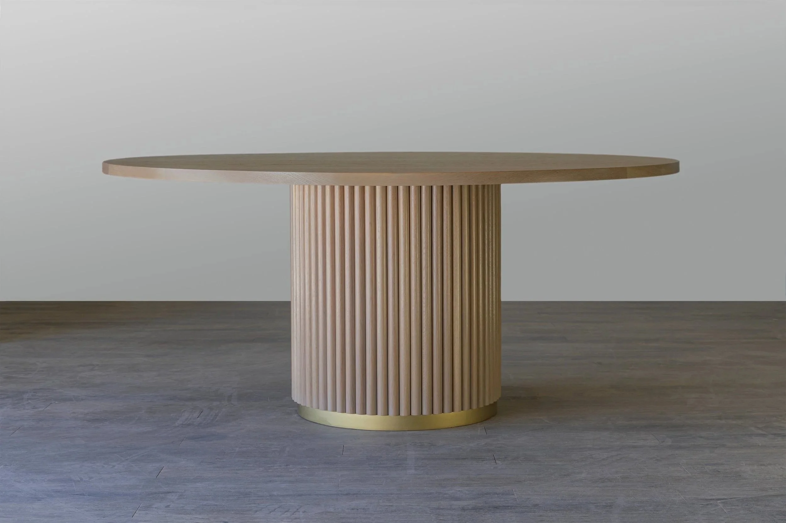 bespoke handcrafted custom dining table Edmond Oklahoma City