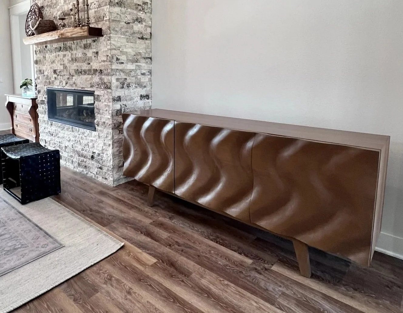 Jackson-bespoke handcrafted custom console Edmond Oklahoma City