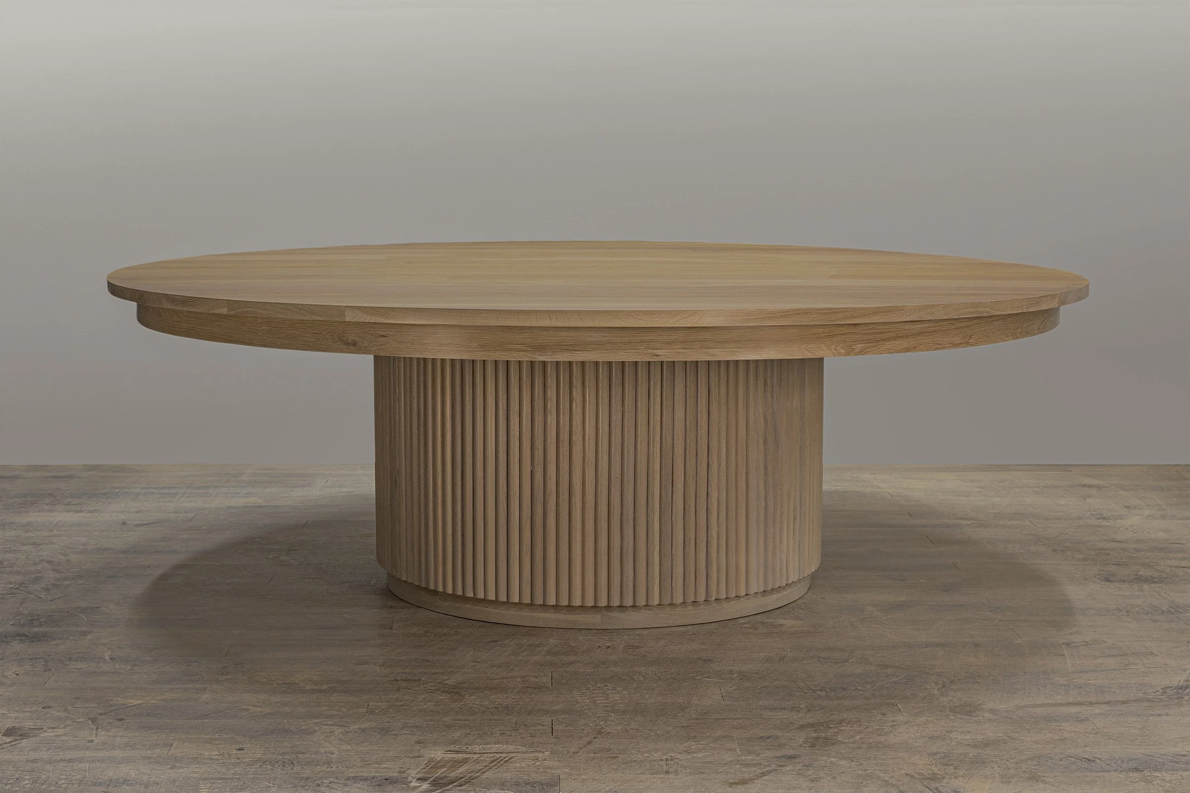 Large white oak Olivia in natural finish