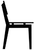 Bespoke Heirloom dining chair with through-tenon joinery and Post-Catalyzed Conversion Varnish